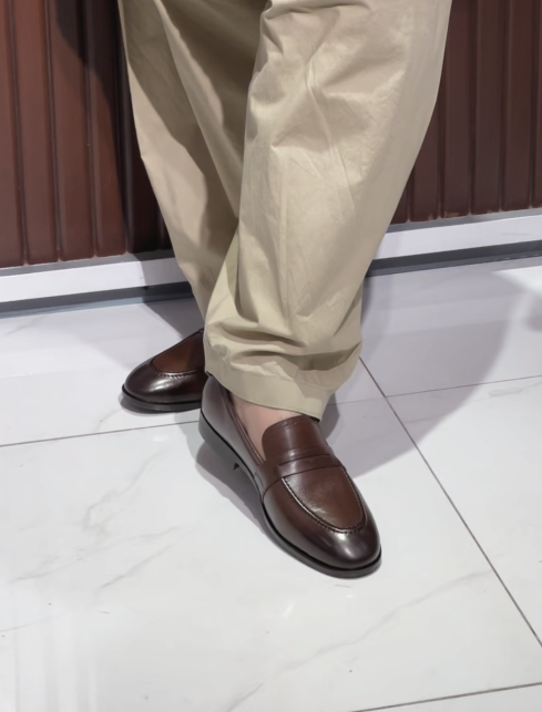 Polished Slip-On Dress Shoes