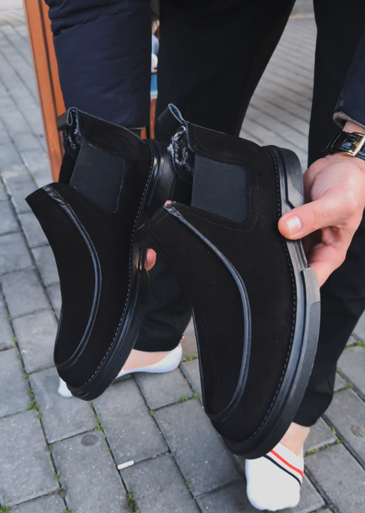 Slip-On Casual Ankle Boots