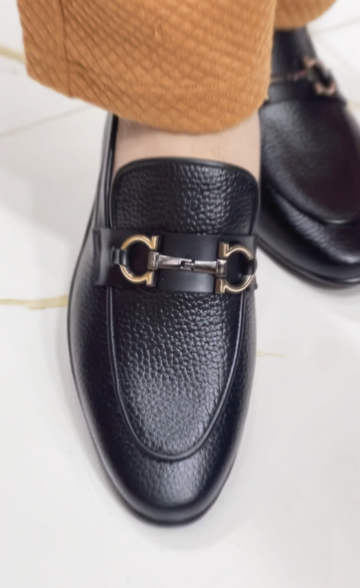 Sleek Low-Profile Slip-On Dress Shoes
