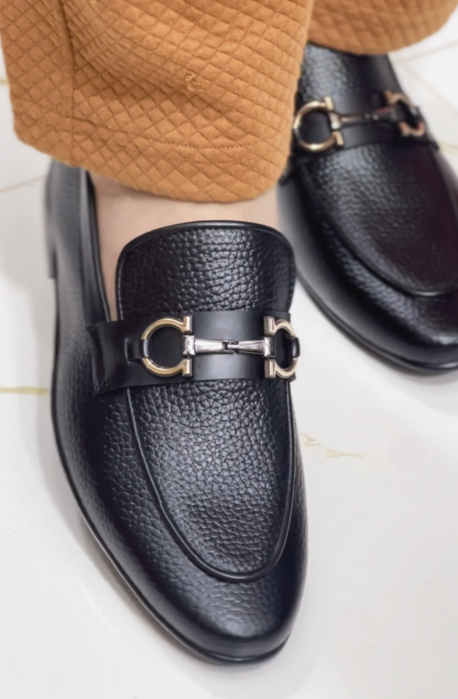 Sleek Low-Profile Slip-On Dress Shoes