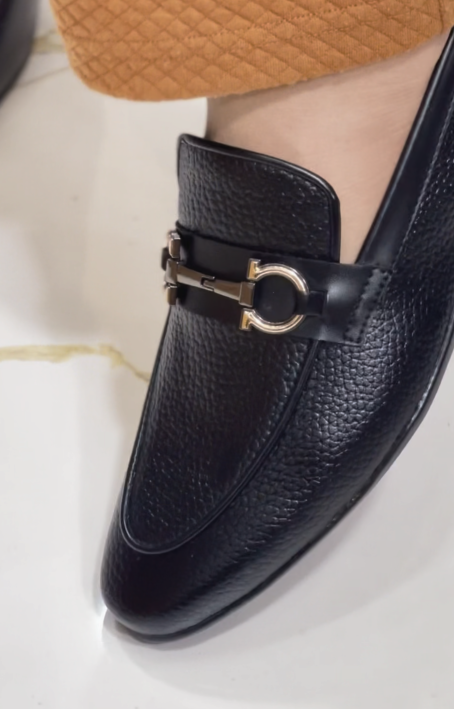 Sleek Low-Profile Slip-On Dress Shoes