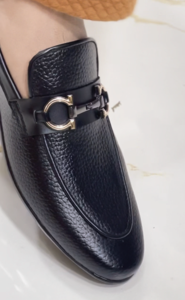 Sleek Low-Profile Slip-On Dress Shoes
