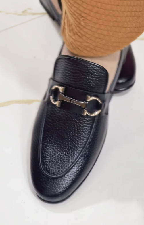 Sleek Low-Profile Slip-On Dress Shoes