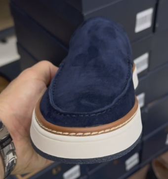 Men's Contrast Trim Casual Shoes