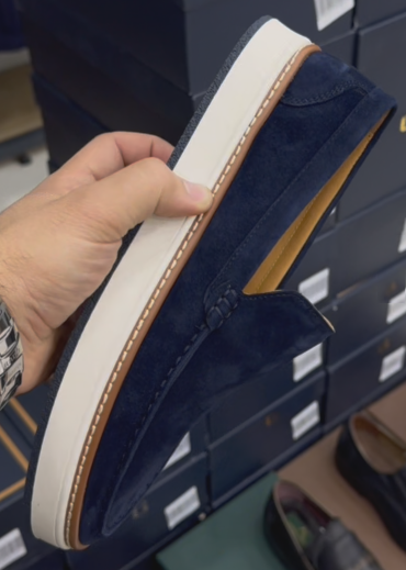 Men's Contrast Trim Casual Shoes