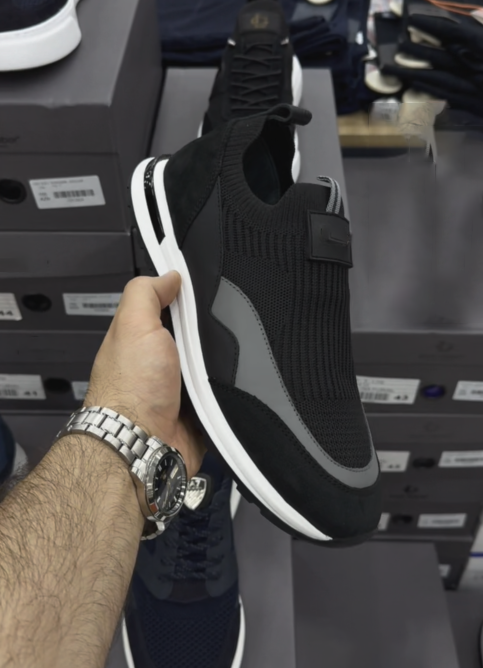 Men's Knit Slip-On Sneakers