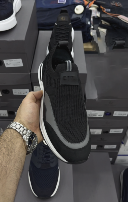 Men's Knit Slip-On Sneakers