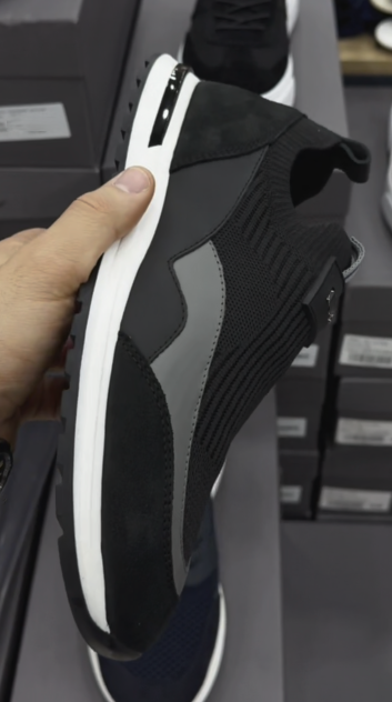 Men's Knit Slip-On Sneakers