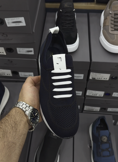 Men's Knit Slip-On Sneakers