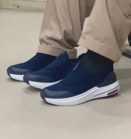 Men's Knit Sock-Fit Slip-On Sneakers