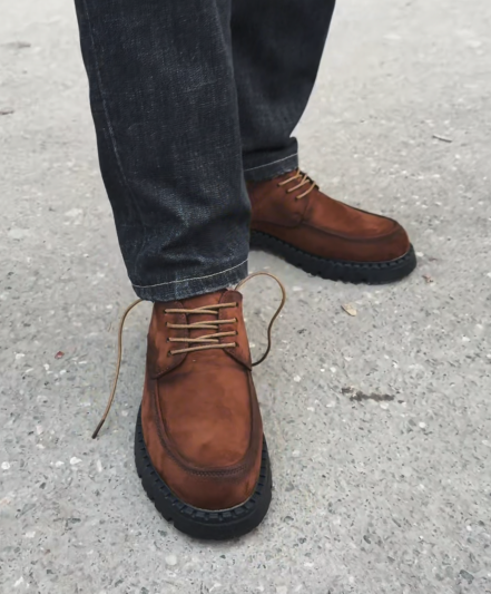 Men's Chunky Casual Lace-Up Shoes