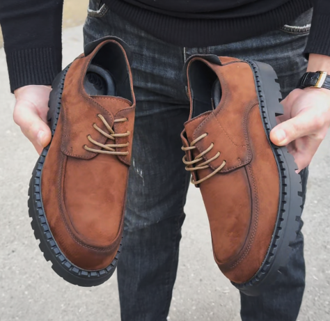 Men's Chunky Casual Lace-Up Shoes