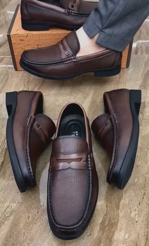 Men's Classic Slip-On Dress Shoes
