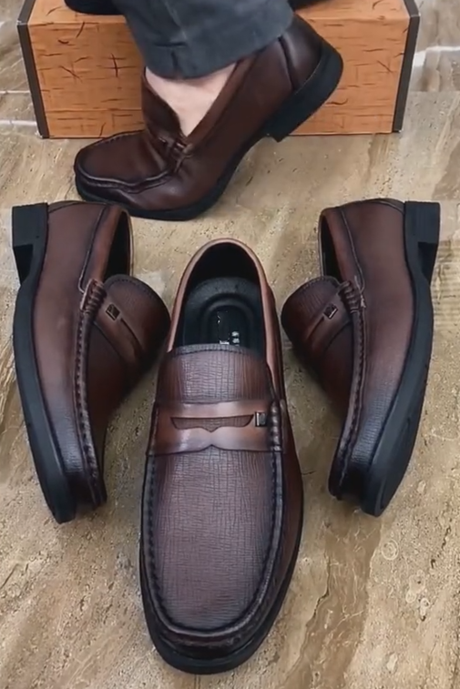Men's Classic Slip-On Dress Shoes