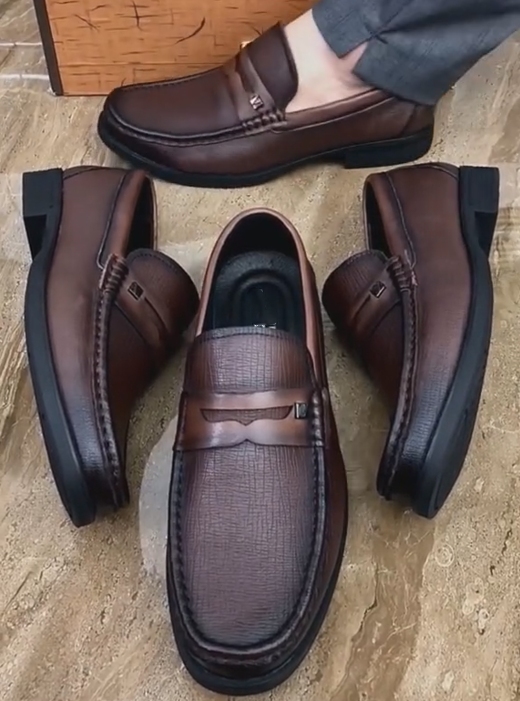 Men's Classic Slip-On Dress Shoes