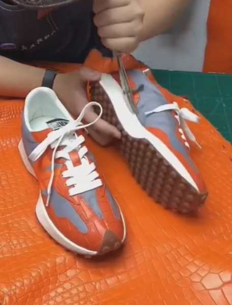 Men's Retro Leather Sneakers
