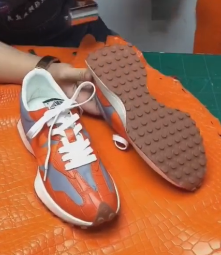Men's Retro Leather Sneakers