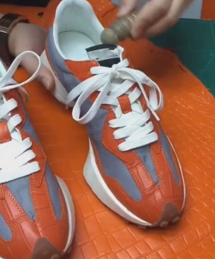 Men's Retro Leather Sneakers