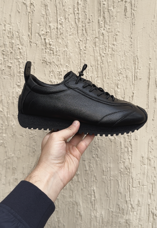 Men's Retro Leather Sneakers
