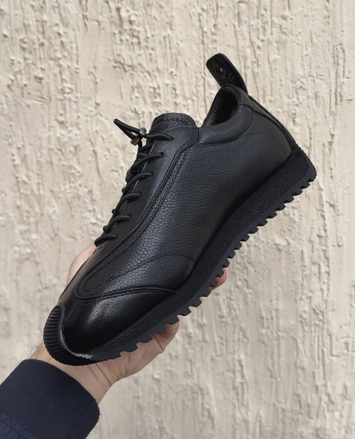 Men's Retro Leather Sneakers