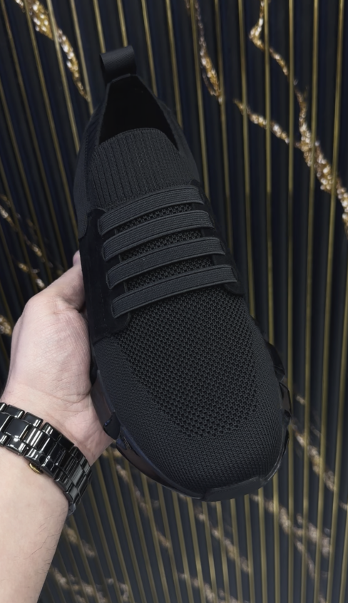 Men's Breathable Knit Slip-On Sneakers