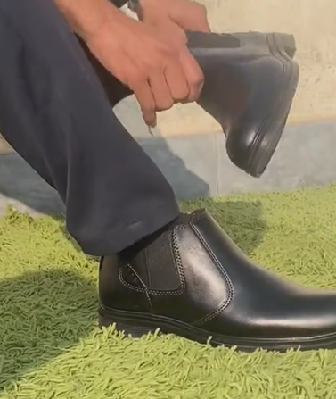 Men's Leather Chelsea Ankle Boots