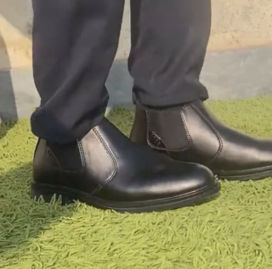 Men's Leather Chelsea Ankle Boots