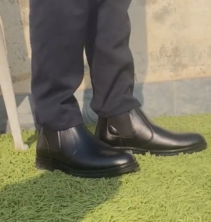Men's Leather Chelsea Ankle Boots
