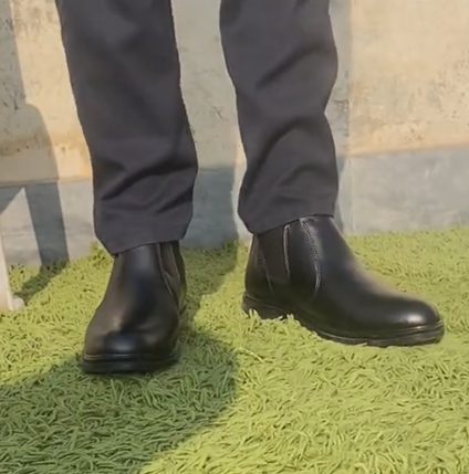 Men's Leather Chelsea Ankle Boots