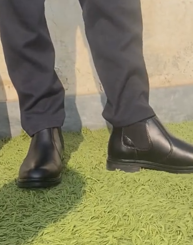 Men's Leather Chelsea Ankle Boots