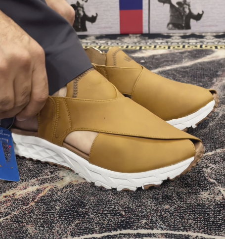 Men's Leather Sport-Style Sandals