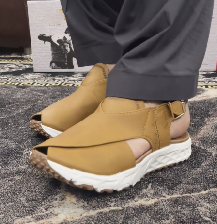 Men's Leather Sport-Style Sandals