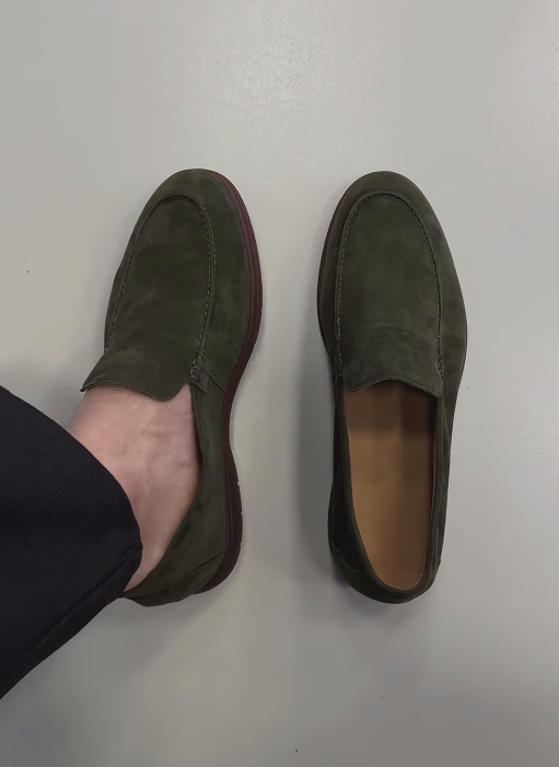 Men's Suede Venetian Loafers