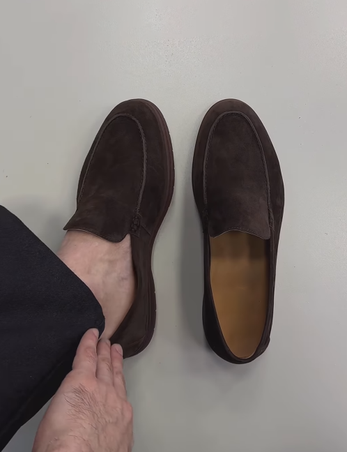 Men's Suede Venetian Loafers