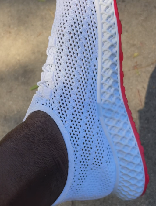 Men's White Mesh Breathable Casual Sneakers