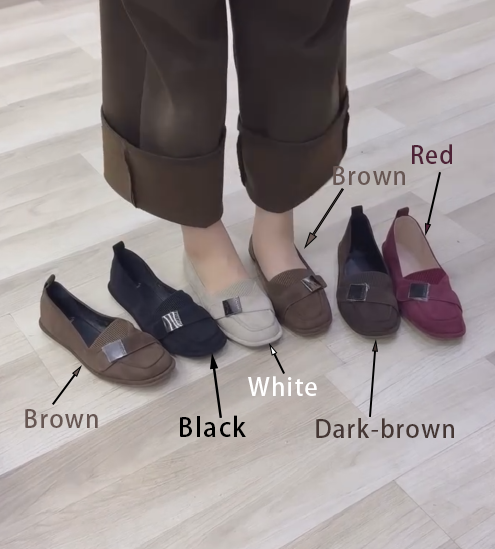 Ladies' Slip-On Comfort Casual Flats