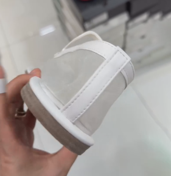 Ladies Mesh Breathable Slip-On Loafers