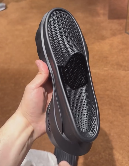 Men's 3D Printed Chunky Slip-On Sneakers