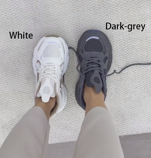 Ladies' Breathable Mesh Chunky Sneakers