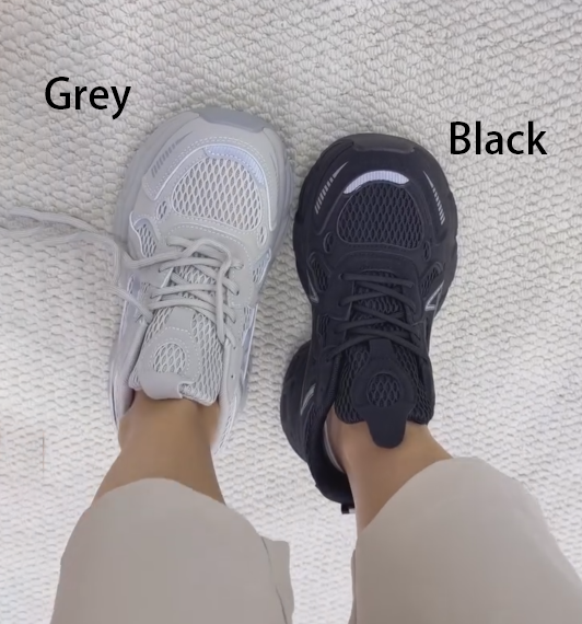Ladies' Breathable Mesh Chunky Sneakers