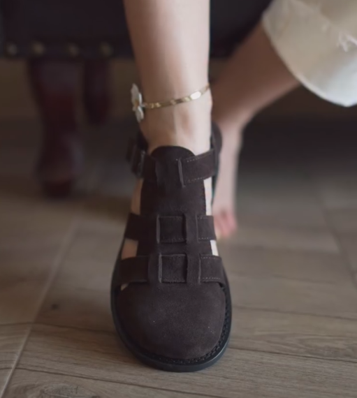 Women's Suede Fisherman Sandals