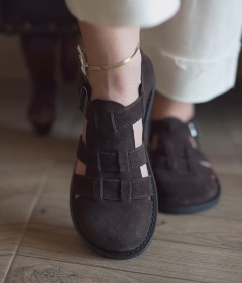 Women's Suede Fisherman Sandals