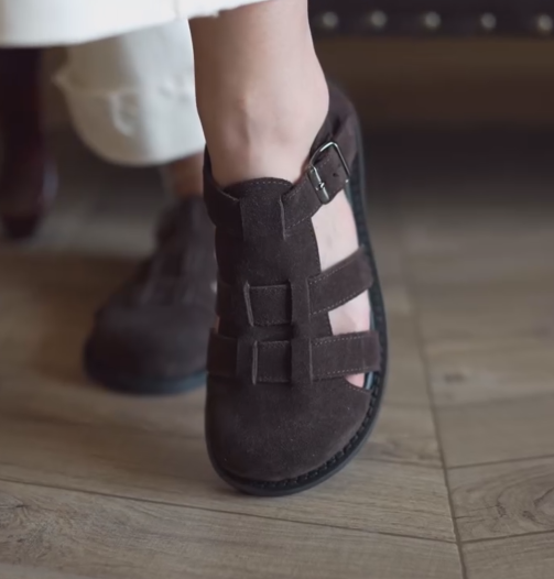 Women's Suede Fisherman Sandals