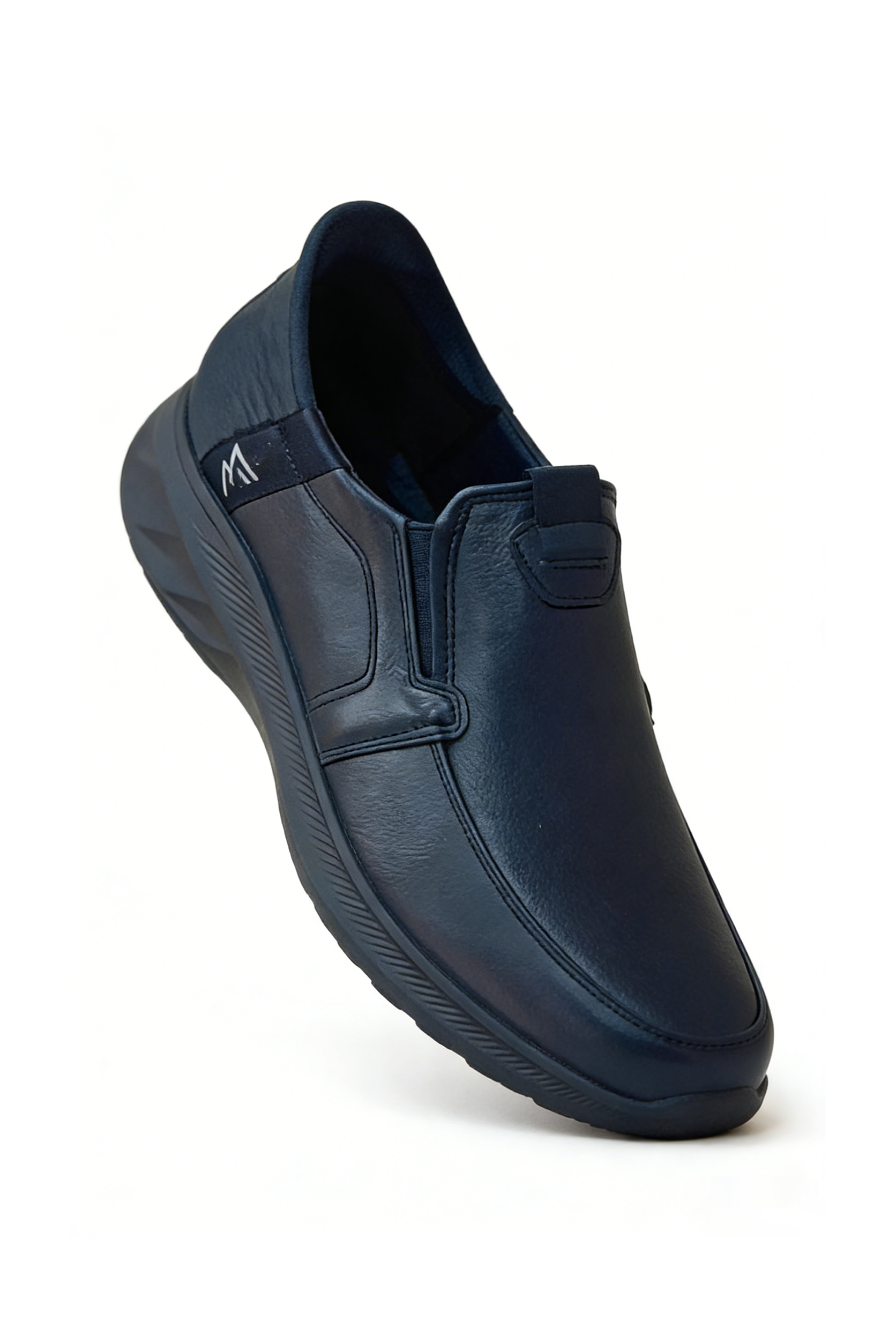 Leather Slip-On Casual Shoes