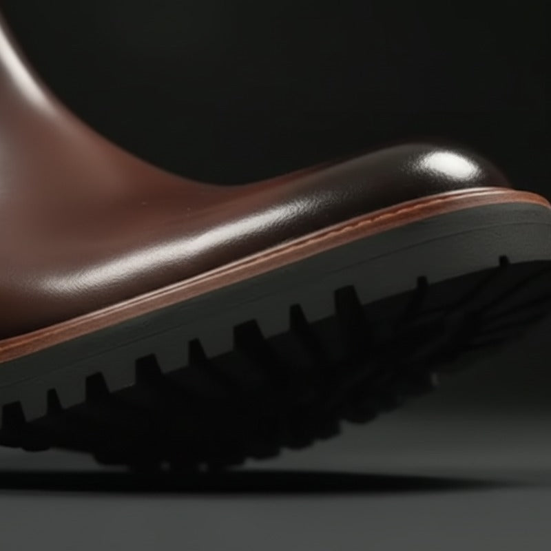 Formal-Casual Hybrid Chelsea Ankle Boots