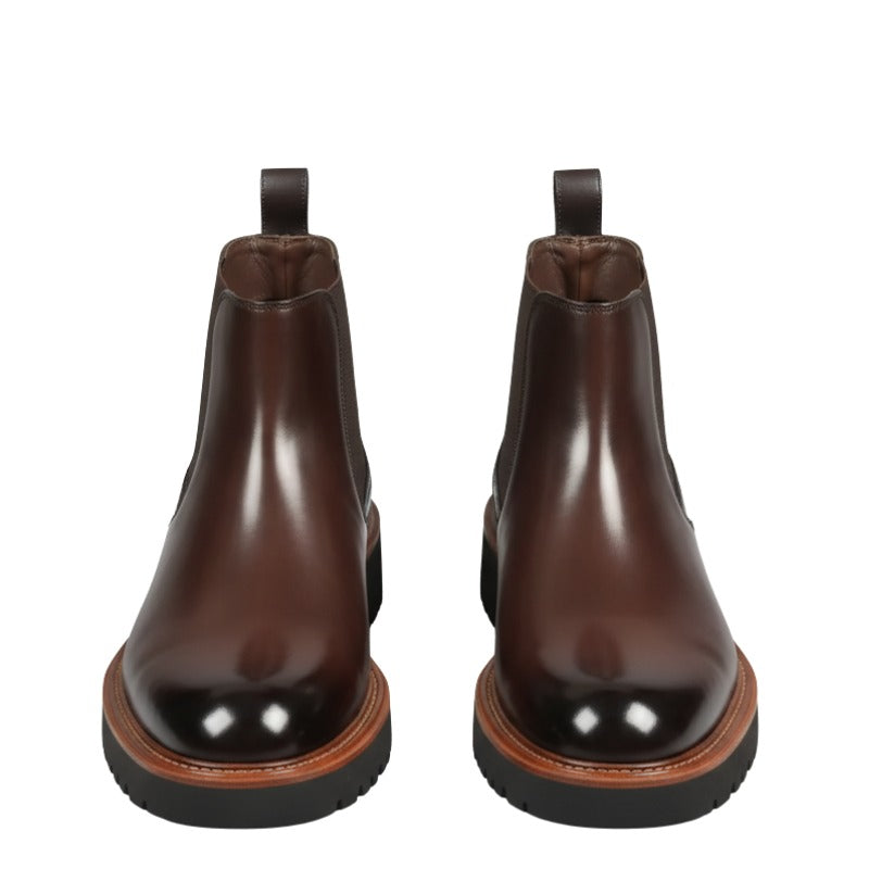 Formal-Casual Hybrid Chelsea Ankle Boots