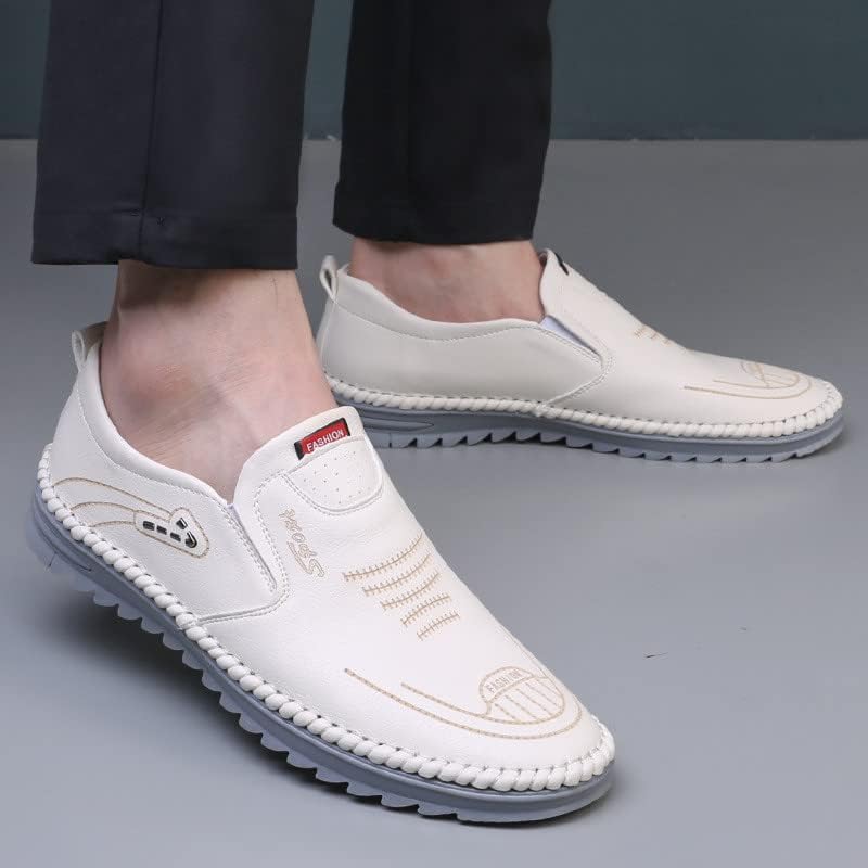 Men's Slip-On Leather Casual Shoes