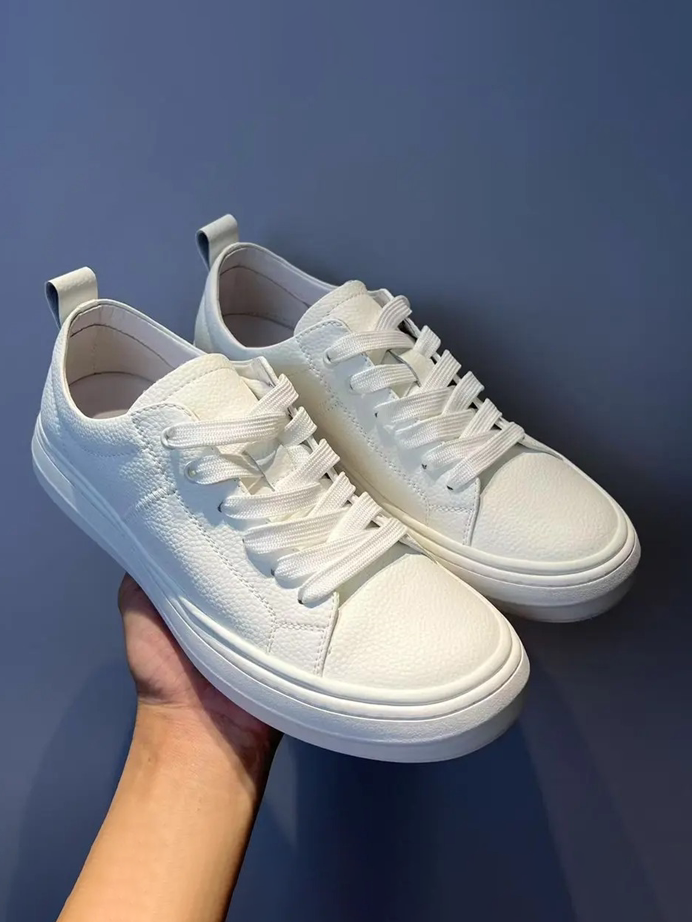 Men's Minimalist Lace-Up Casual Shoes