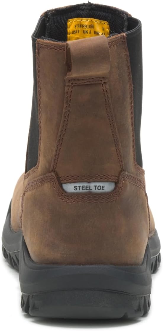 Waterproof Mid-Cut Work Chelsea Boots