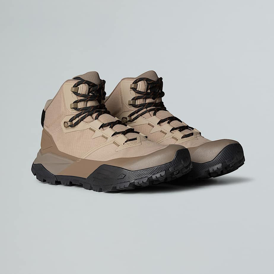 Light-Tone Outdoor High-Top Boots | Light Hiking Protective Footwear